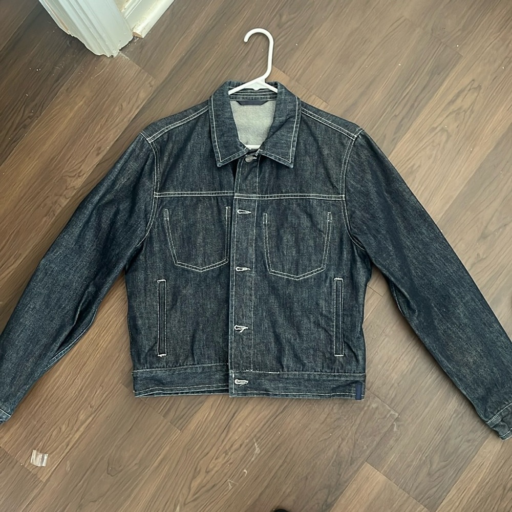 Unique Kenzo Dark Blue Denim Jacket